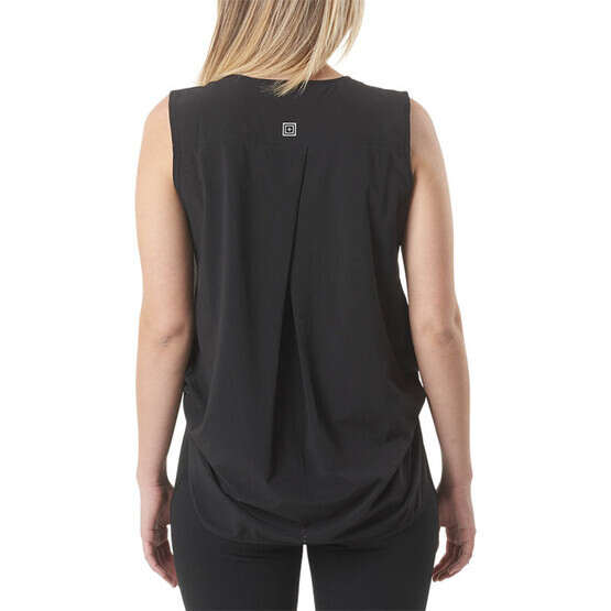 5.11 Tactical Women's Calypso Top in Black with perforated back panels